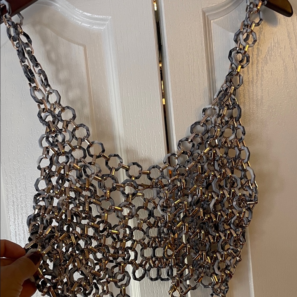Acrylic ring vest